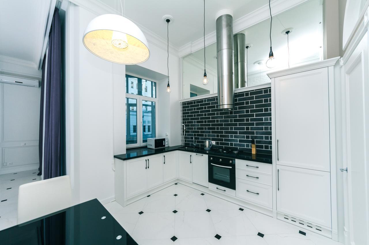 Vip Apartment Near Kreschatyk, 31А Pushkinska Street Kijev Kültér fotó